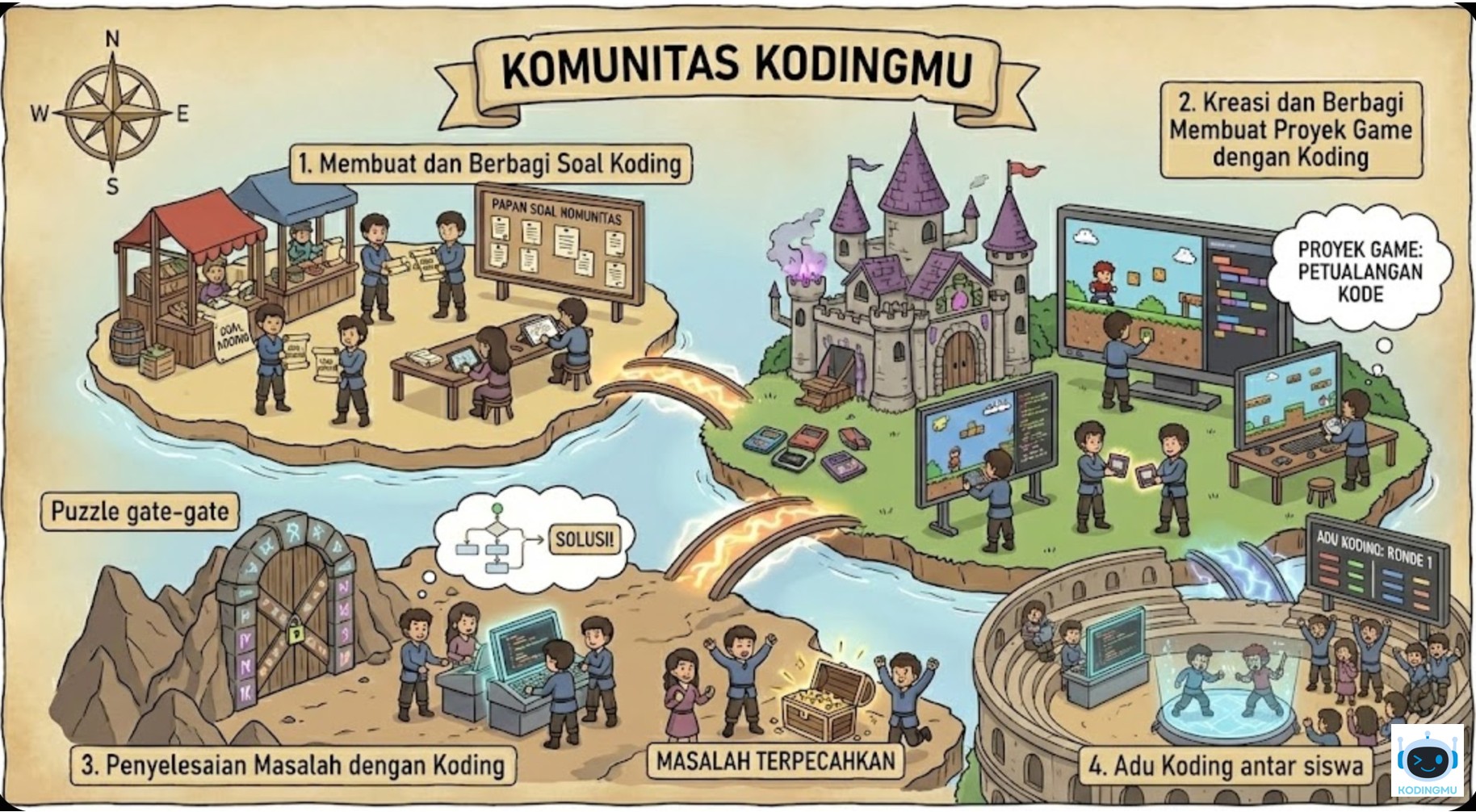 Peta Komunitas KodingMu