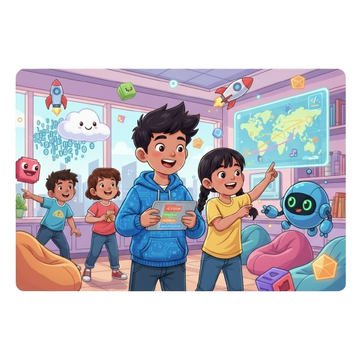 Anak-anak Belajar Koding